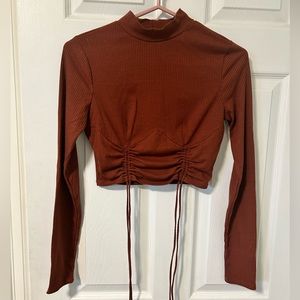 FASHION NOVA | Brown Crop Top